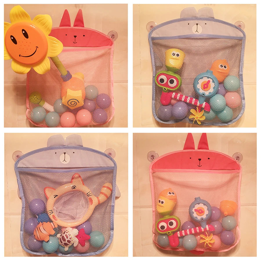 Baby Bathroom Mesh Bag Design For Bath Toys