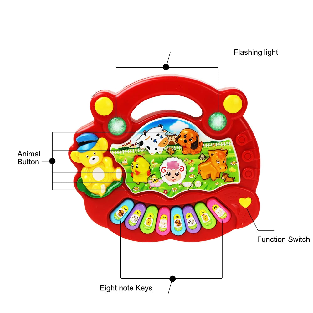 Baby Musical Toy with Animal Sounds