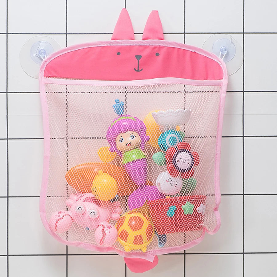 Baby Bathroom Mesh Bag Design For Bath Toys