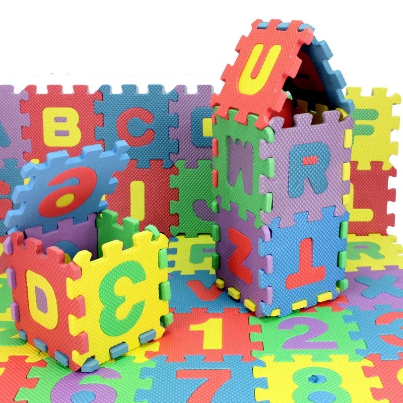 Alphabet/Letters/Numbers Floor Mat 3D