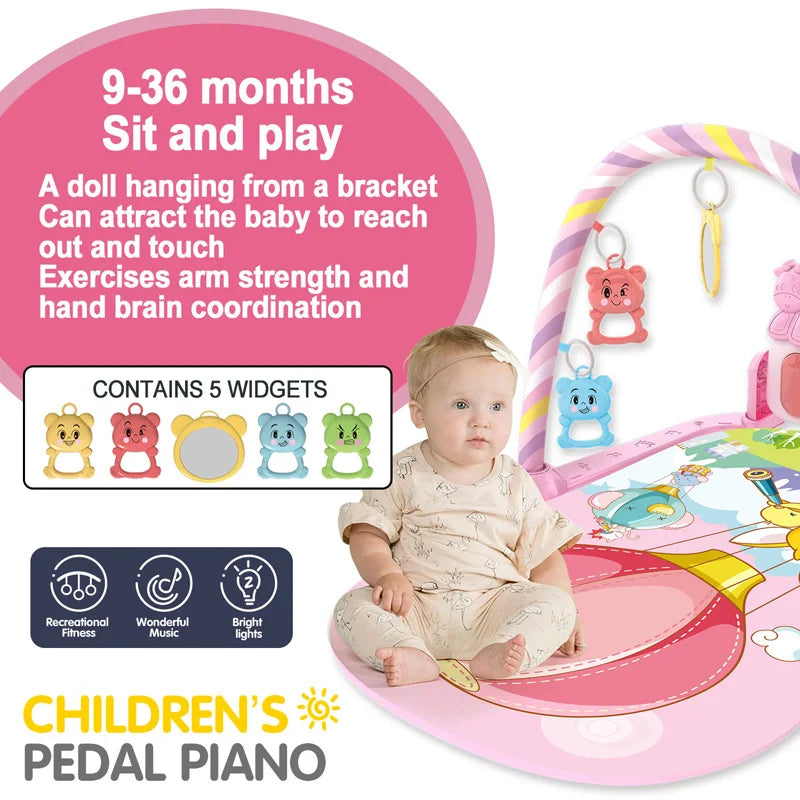 Baby Fitness Mat
 Music Play Gym for boys & girls